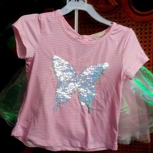 A skirt and blouse set for little girls size 7/8 used